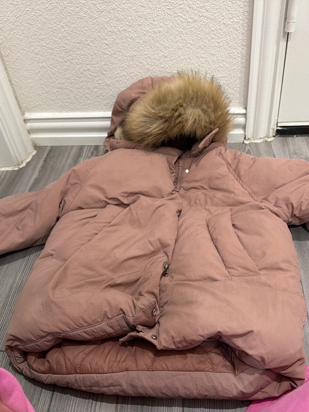 Zara puffer coat